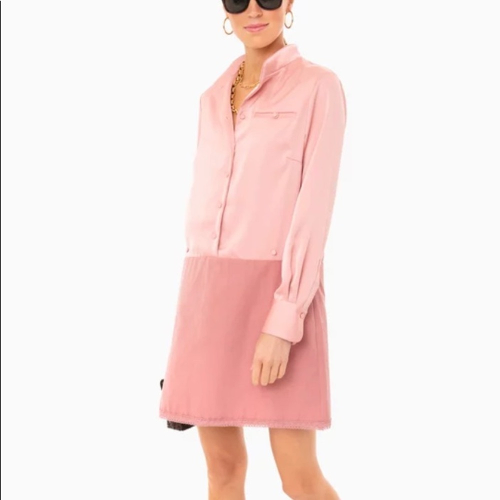 Blush Silk Delfina Shirt Dress
TUCKERNUCK